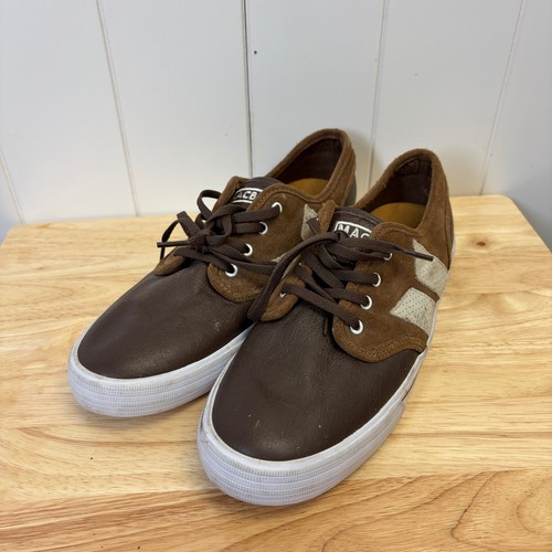 Macbeth leather suede - leather, skater