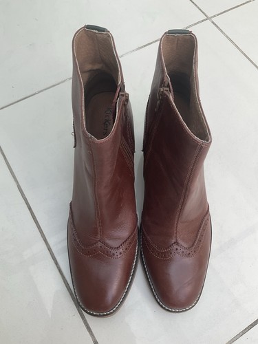 Kickers brown leather - kickers,