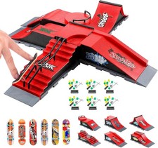 Finger Skateboards Ramp Set, 6
