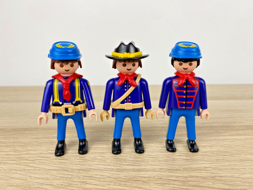 Playmobil western acw union - western,