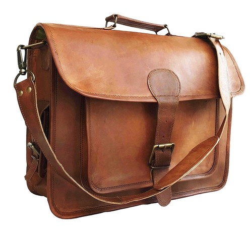 Bag leather laptop messenger - bag,