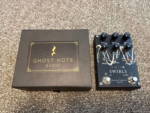 Ghost note audio - note, swirls