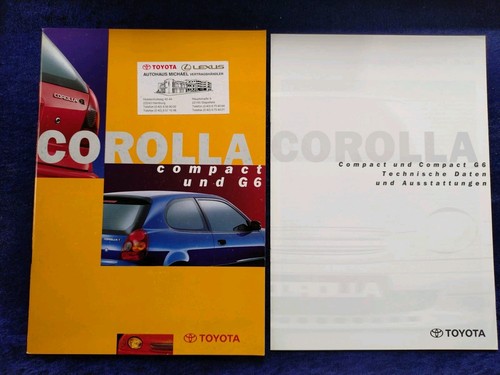 Toyota corolla compact and - toyota, g6