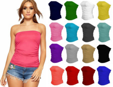 New Womens Boobtube Bandeau