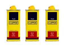 100ml Clipper Fuel Universal Petrol Lighter Refill Home Garage Cleaning Fluid