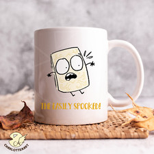 Custard Cream Easily Spooked ceramic 10oz mug gift secret santa funny coworker