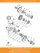 YAMAHA Piston (0.50mm O/s)