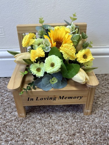 Loving memory bench - in,