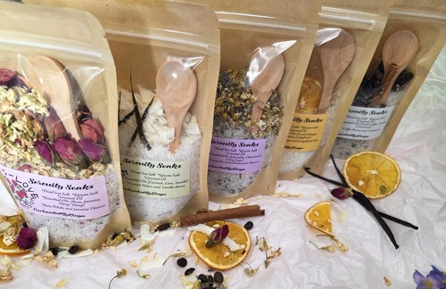 Aromatherapy bath salts - aromatherapy,