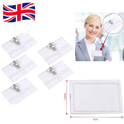 Transparent name badge - transparent,