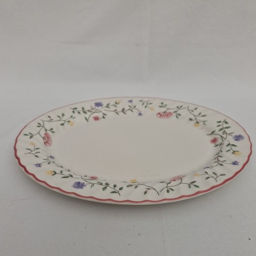 Summer chintz oval serving - summer,