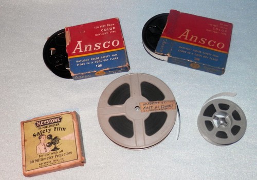 Lot old 16mm short films - lot, 5