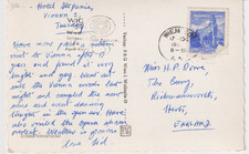 Postcard Genealogy Miss Rowe