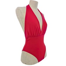 American Apparel Halter Plunge