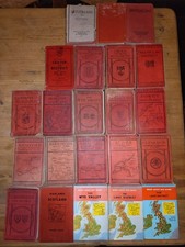 1929-1979 Ward Lock Red Guide Bundle x 22 used condition