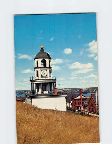 Postcard old town - old, on