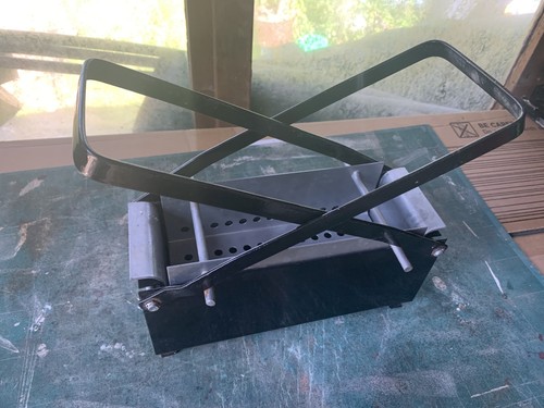 Black log briquette - maker, eco