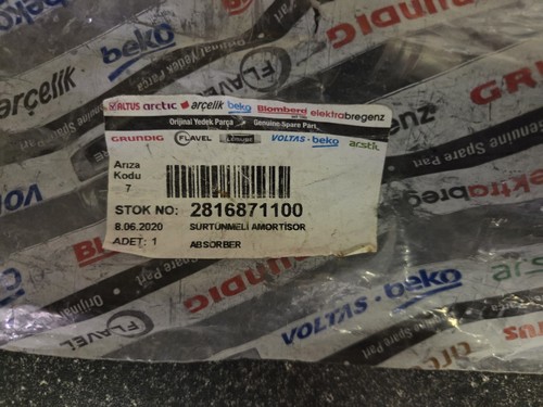 Genuine beko 2816871100 - beko,