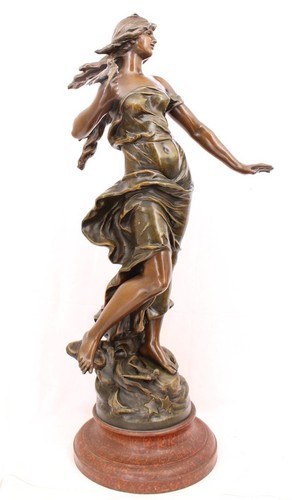 Huge antique spelter - huge,