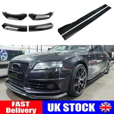 Gloss Black Front Bumper Lip