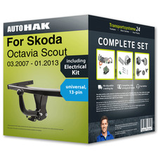 Towbar fixed for skoda - towbar,