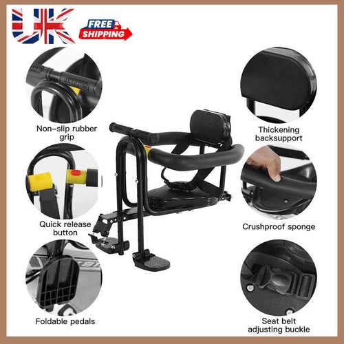 Front mounted children bike - front,