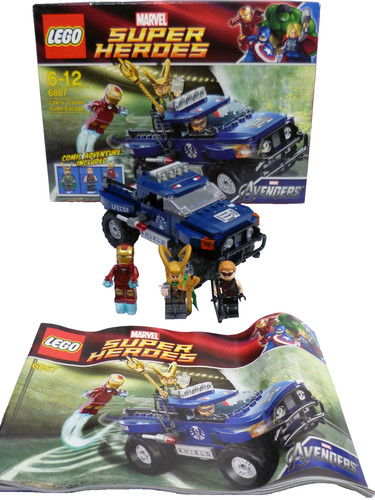 Lego loki cosmic cube - loki's, escape