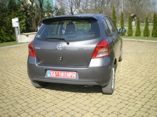 Toyota yaris mk2 rear spoiler - yaris,