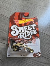 Hot Wheels Sweet Rides (2013) Mattel Gold Fiat 500 C Toy Car 3/6 rare 