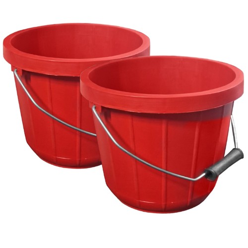 Red bucket gallon 10l - red, 2