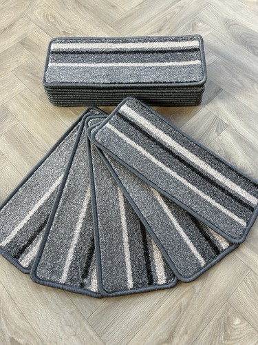 Striped stair carpet - 14,