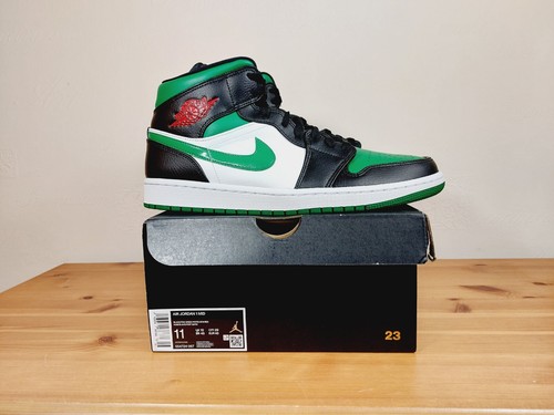 Nike air jordan mid - 1, "pine