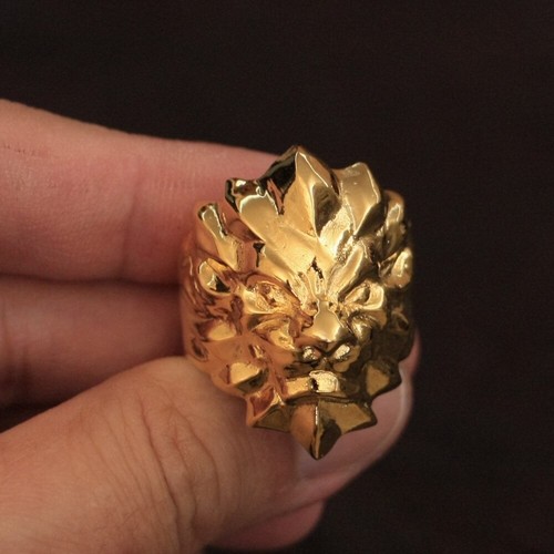 Gold plated brass abstract - plated,