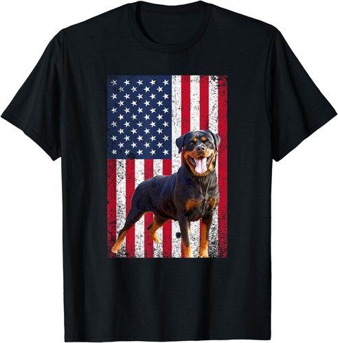 American flag rottweiler dog - rottweiler,