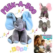 PEEK-A-BOO SOFT ELEPHANT DOLL