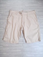 Craghoppers Cargo Shorts Mens W36 Beige Solarshield Hiking Walking Pockets Linen
