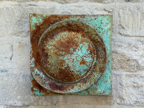 Wall sculpture with - , a