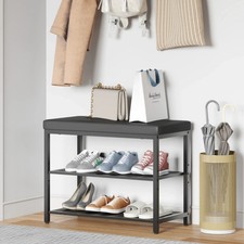 MONDEER 3-Tier Shoe Bench with