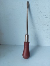 Vintage Stanley "Yankee" No.10A Ratchet Slotted Screwdriver 7 1/2 Shaft 7mm flt