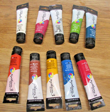 Daler Rowney 10 acrylic paints used