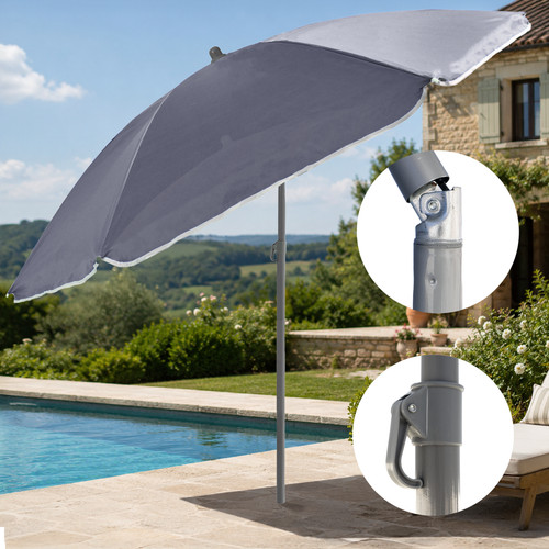 Grey parasol with - parasol,