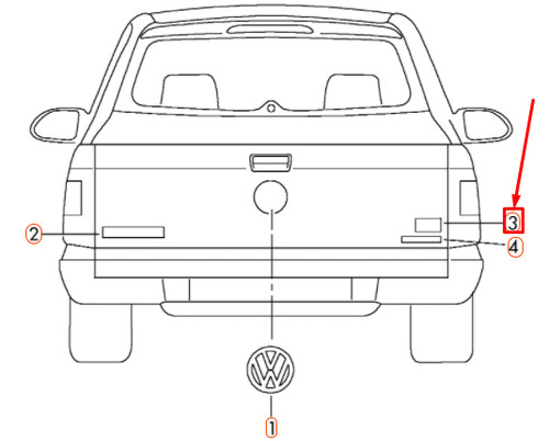 New amarok rear - vw,