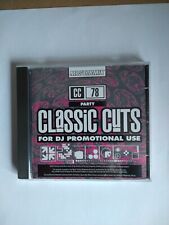 Mastermix Classic Cuts Party CC 78 CD Promo Excellent Condition