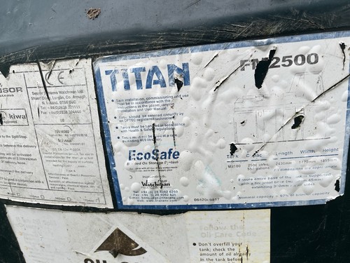 Titan diesel tank - , pump