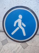 VINTAGE TRAFFIC ROAD SIGN TRANSPORT GARAGE STYLE