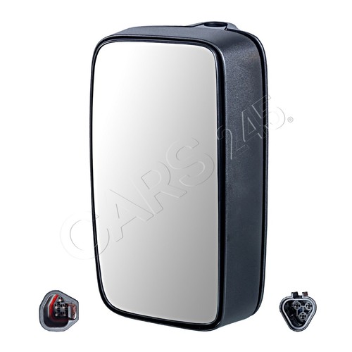 Left driver cab side mirror - left,