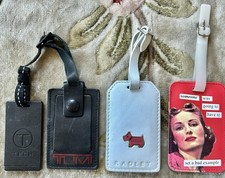 4 - TUMI Leather•TUMI-TECH•RADLEY•no brand Luggage Tags - VG