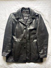 Schott NYC Black Leather