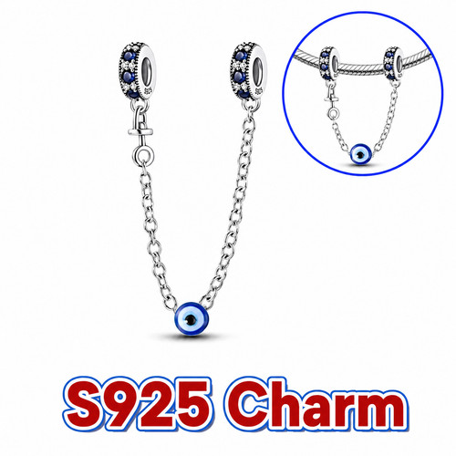 S925 sterling silver evil - evil, eye