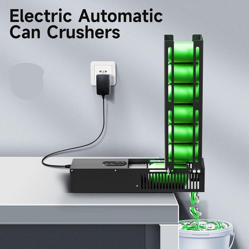 Electric can crusher automatic - can,